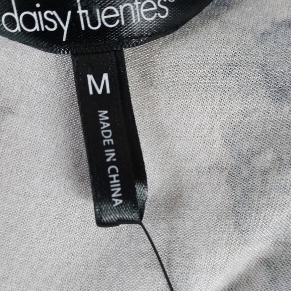 Daisy Fuentes Sleeveless Abstract Tank Dress Gray Size M - Picture 3 of 13